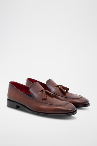 Leren Mocassins Lubor - Lichtbruin