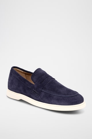 Leren Mocassins Milpor - Marineblauw