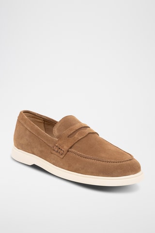 Leren Mocassins Milpor - Lichtbruin