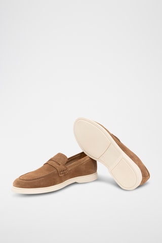 Leren Mocassins Milpor - Lichtbruin