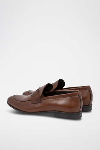 Leren Mocassins Miluden - Bruin