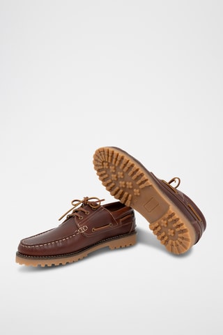 Leren Bootschoenen Minol - Bruin 
