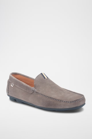 Nubuck Mocassins Safat - Grijs