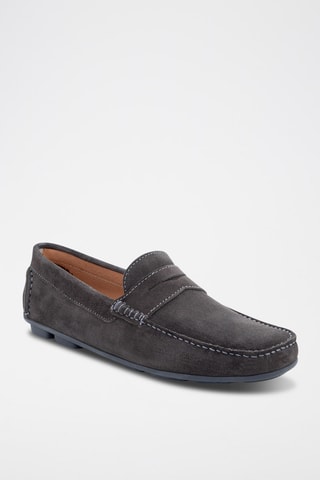 Nubuck Mocassins Sayor - Grijs