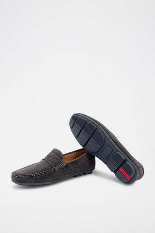 Nubuck Mocassins Sayor - Grijs