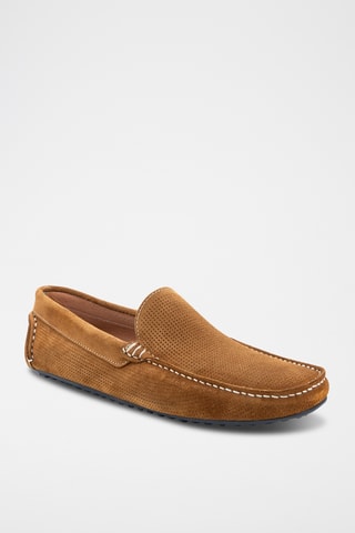 Leren Mocassins Semimens - Lichtbruin