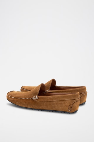 Leren Mocassins Semimens - Lichtbruin