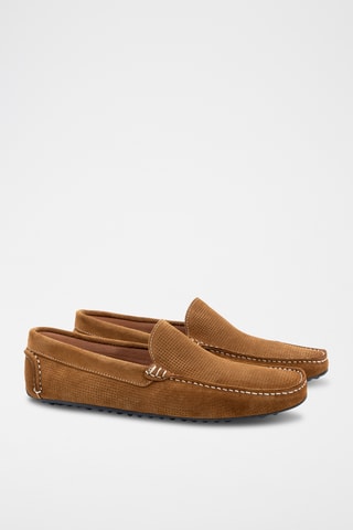 Leren Mocassins Semimens - Lichtbruin