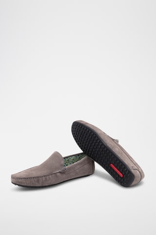 Nubuck Mocassins Semisa - Lichtgrijs