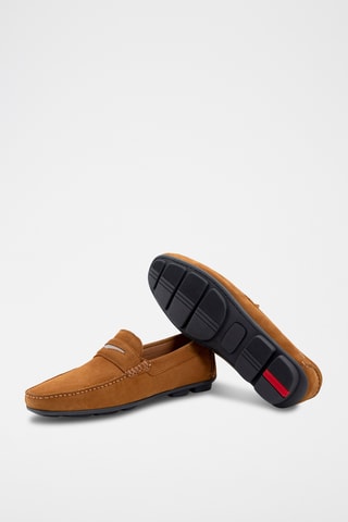 Nubuck Mocassins Servulo - Bruin