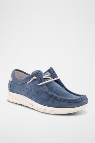 Nubuck Bootschoenen Waldo - kobaltblauw