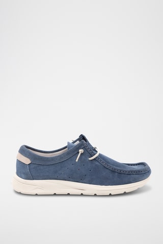 Nubuck Bootschoenen Waldo - kobaltblauw