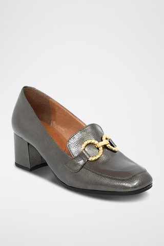 Lakleren Pumps Chelin - Lichtgrijs