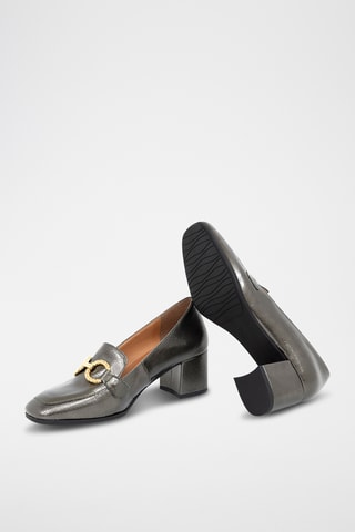 Lakleren Pumps Chelin - Lichtgrijs