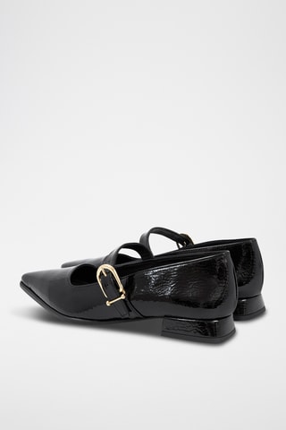 Lakleren Mary Janes Chimy - Zwart
