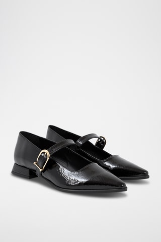 Lakleren Mary Janes Chimy - Zwart