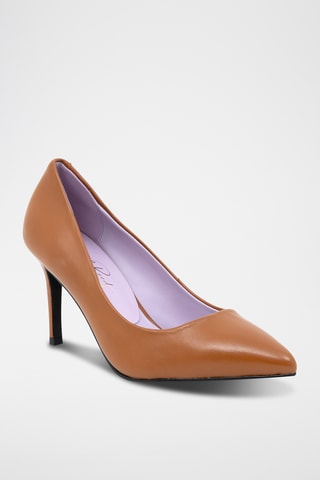Leren Pumps Dasy - Lichtbruin