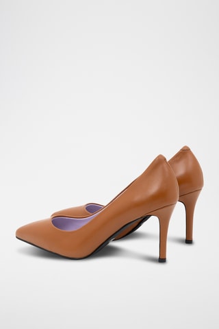 Leren Pumps Dasy - Lichtbruin