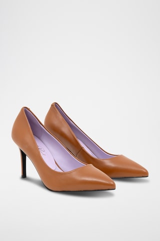 Leren Pumps Dasy - Lichtbruin