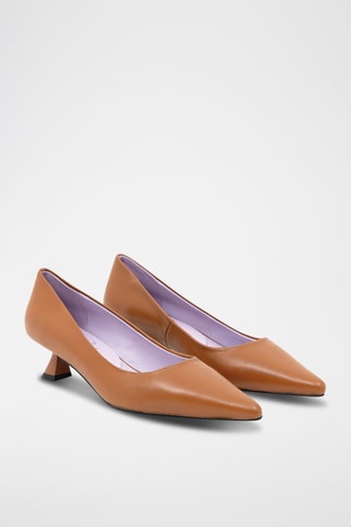 Leren Pumps Doke - Lichtbruin