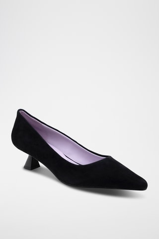 Nubuck Pumps Soke - Zwart