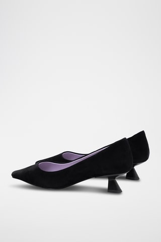 Nubuck Pumps Soke - Zwart