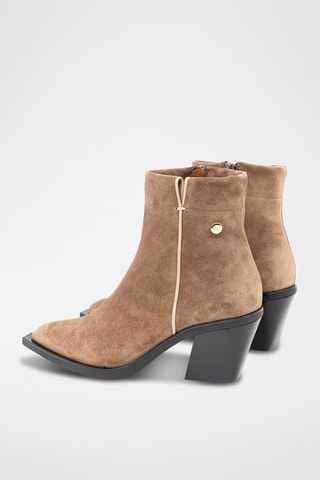 Nubuck Enkellaarzen Soton - Taupe