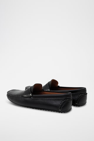 Leren Mocassins Benkor - Zwart