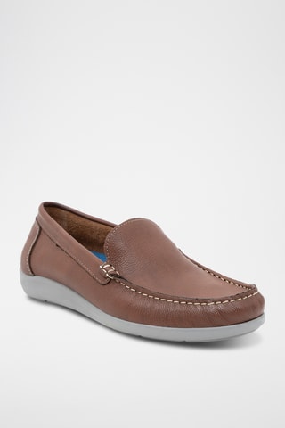 Leren Mocassins Bento - Lichtbruin