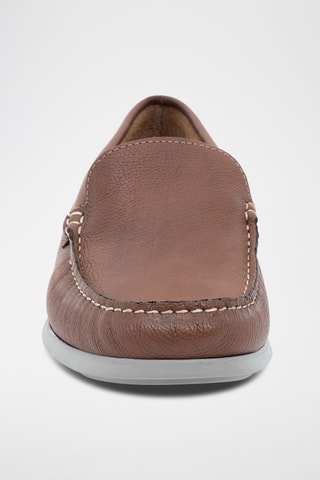 Leren Mocassins Bento - Lichtbruin
