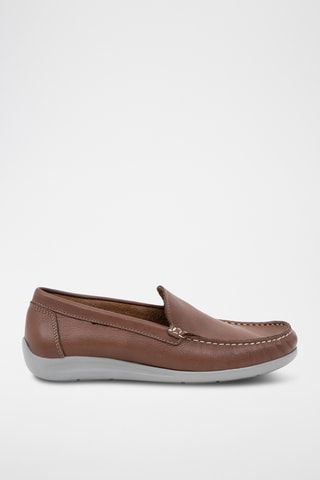 Leren Mocassins Bento - Lichtbruin