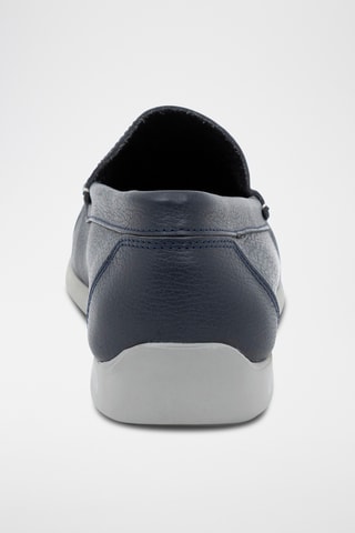 Leren Mocassins Bento - Marineblauw