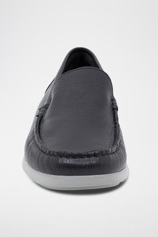 Leren Mocassins Bento - Zwart