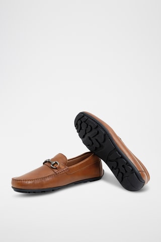 Leren Mocassins Bulan - Lichtbruin