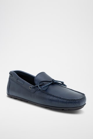 Leren Bootschoenen Elazo - Marineblauw
