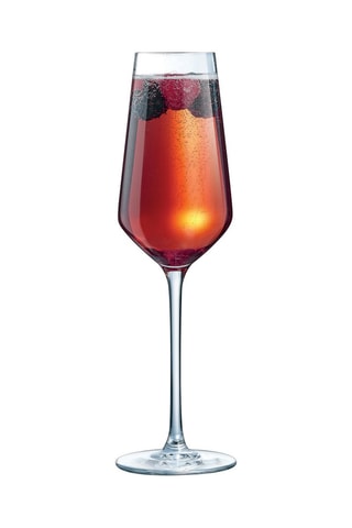 6 flûtes en cristallin Distinction 23 cl