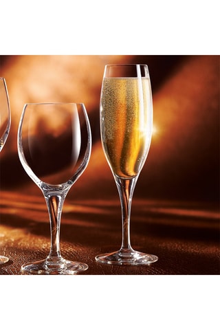 6 flûtes en cristallin Sensation 19 cl