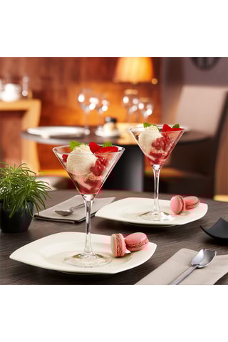 6 verres en cristallin Champagne 30 cl