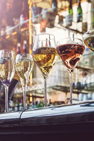 6 flûtes en cristallin Séquence 24 cl