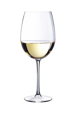 6 verres à pied en cristallin Cabernet  75 cl