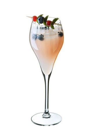 6 verres à pied en cristallin Symétrie 35 cl