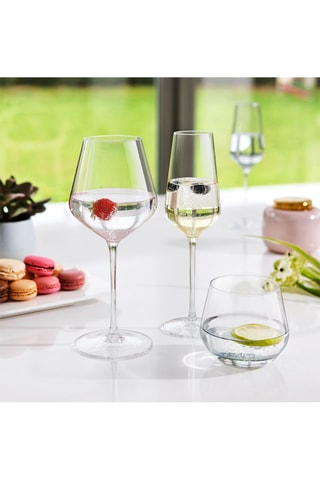 6 verres à pied en cristallin Symétrie - 45 cl