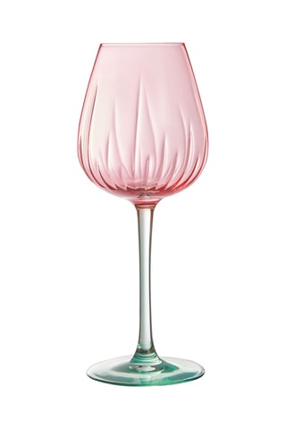 4 verres à pied en cristallin - 36 cl