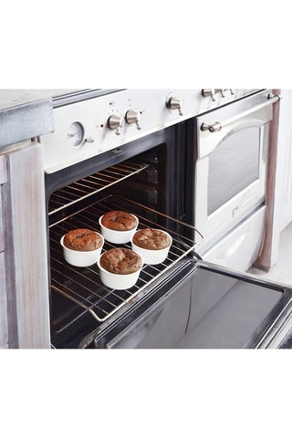 4 ramequins en verre opale Smart Cuisine - 12 cm