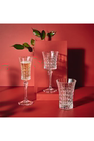 4 verres à pied Lady Diamond - 15 cl