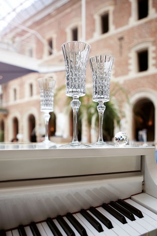 4 verres à pied Lady Diamond - 15 cl