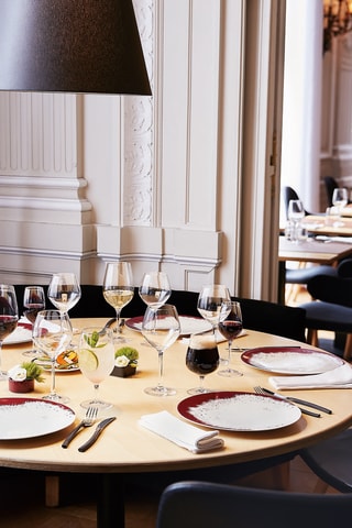 6 verres à pied en cristallin Séquence - 35 cl