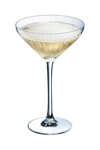 6 flûtes en cristallin Symétrie - 21 cl