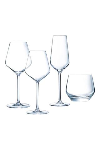 Service de verres en verre ultra transparent Ultime - 32 pièces