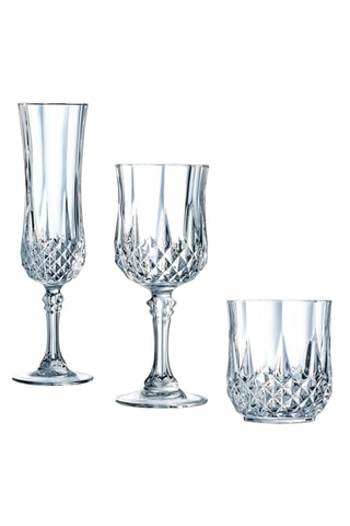 Service de verres en verre ultra transparent Ultime - 24 pièces
